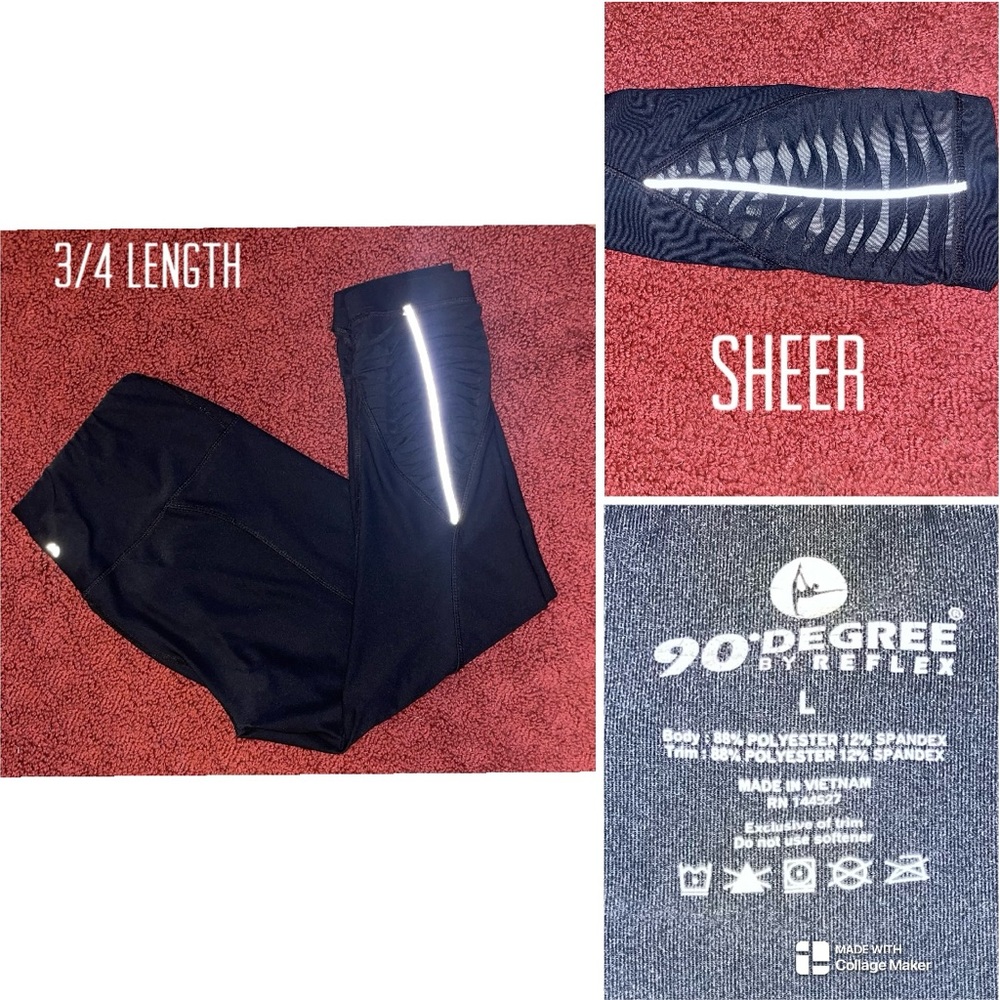 90 Degree by Reflex Leggings (Lg)